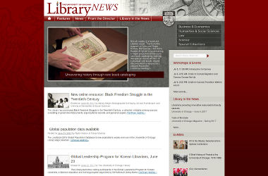 UChicago Library News Site